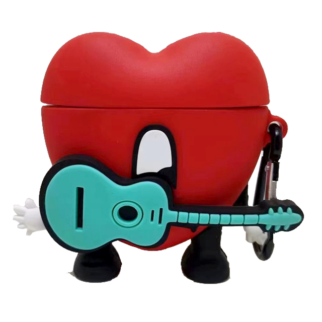 Red Heart Airpods Case