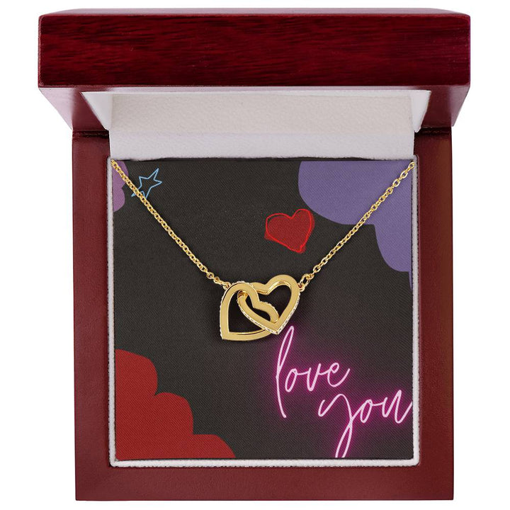 Interlocking Hearts Necklace