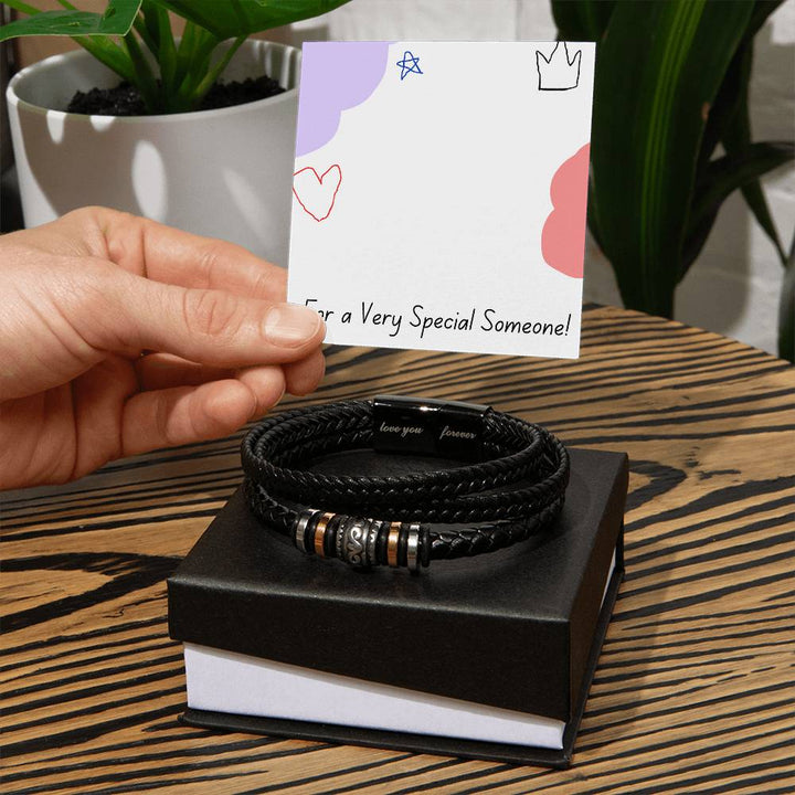 Men's "Love You Forever" Bracelet