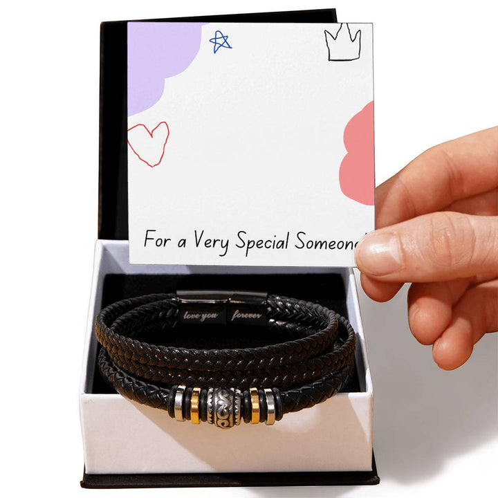 Men's "Love You Forever" Bracelet